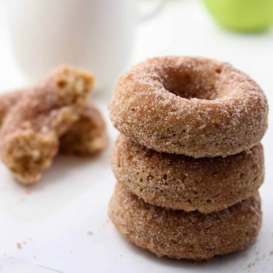Easy Baked Apple Donuts