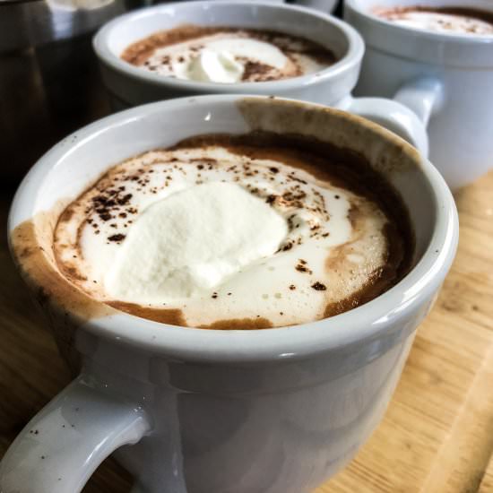 Decadent Homemade Hot Chocolate Mix