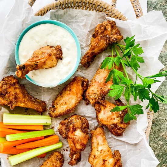 Easy Crispy Baked Chicken Wings