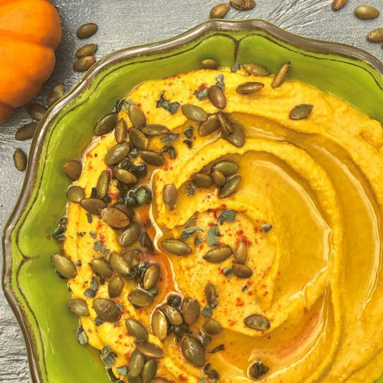 Pumpkin Sage Hummus