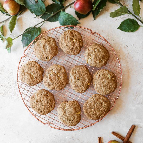 Gluten Free Apple Spice Cookies