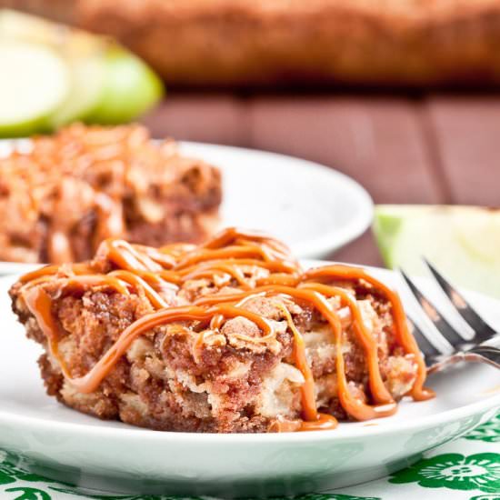 Apple Cake with Caramel