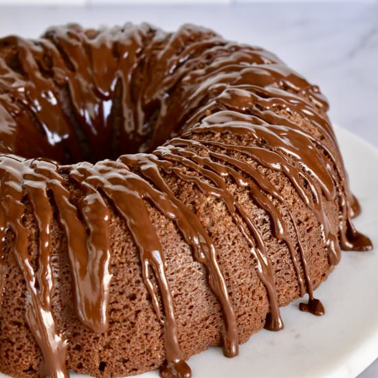 Chocolate Ricotta Bundt Cake
