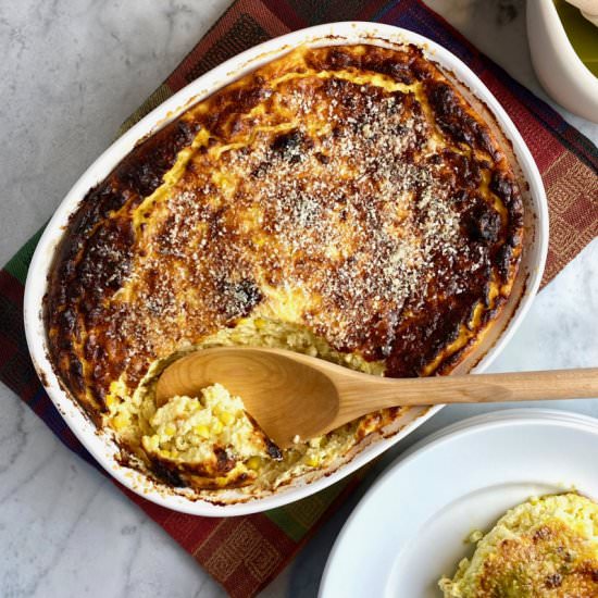 Corn & Ricotta Sformato