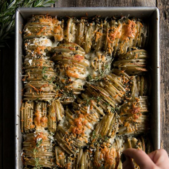 Hasselback Potato Casserole