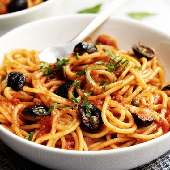 Spaghetti alla Puttanesca