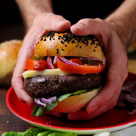 Black Bean Veggie Burgers