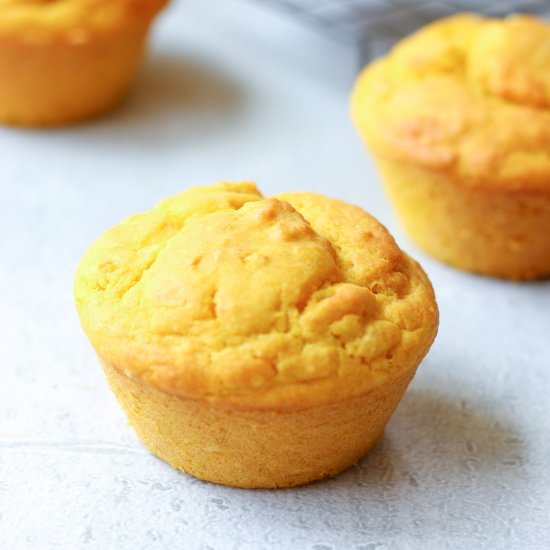 Vegan Kabocha Squash Muffins
