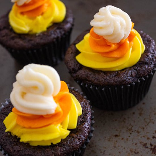 Easy Halloween Cupcakes