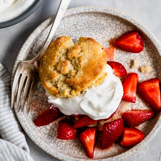 Gluten-Free Strawberry Shortcake