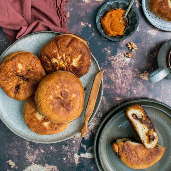 Korean pumpkin pancakes