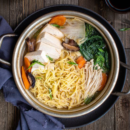 Miso ramen hot pot
