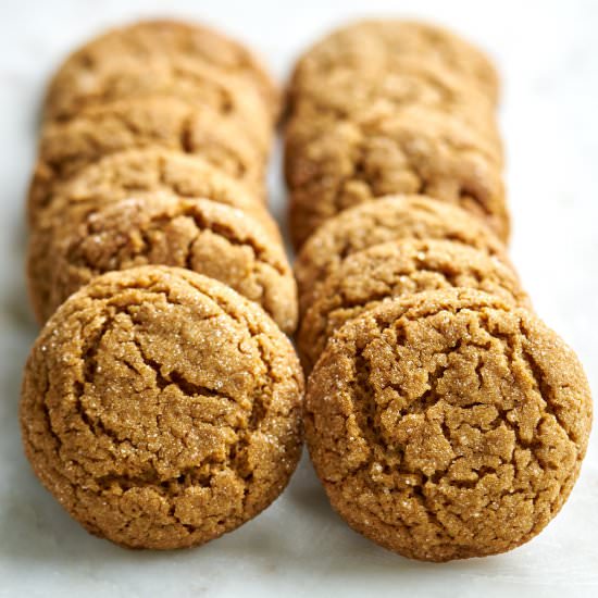 Pomegranate Orange Molasses Cookies