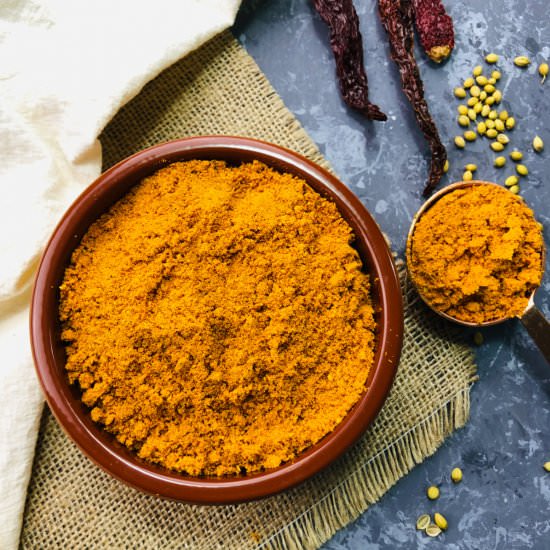 Homemade Sambar Powder