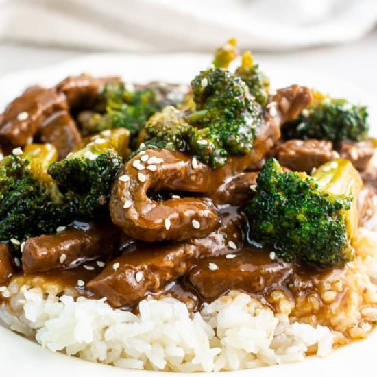 Instant Pot Beef And Broccoli