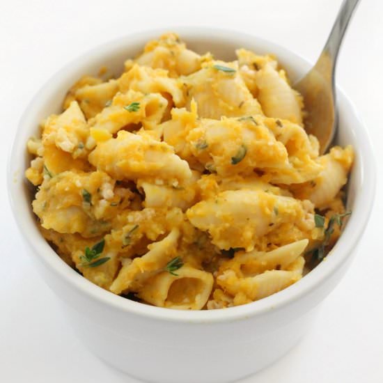 V/GF Butternut Squash Mac & Cheese