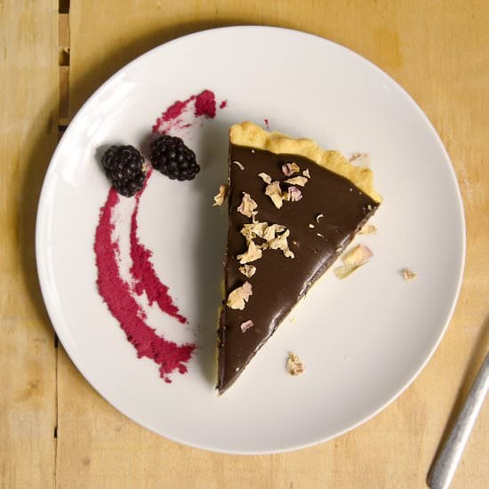 Chocolate & Blackberry Tart