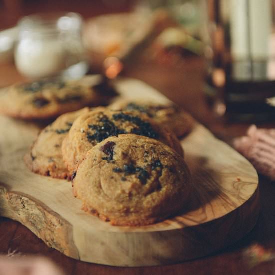 GF Peanut Butter Chocolate Cookies