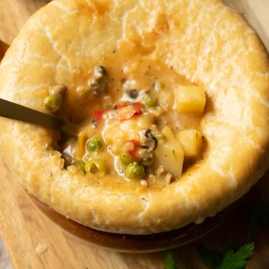 Smokey Seafood Pot Pies