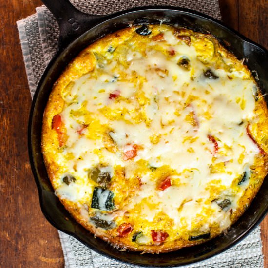 Roasted Vegetable Frittata