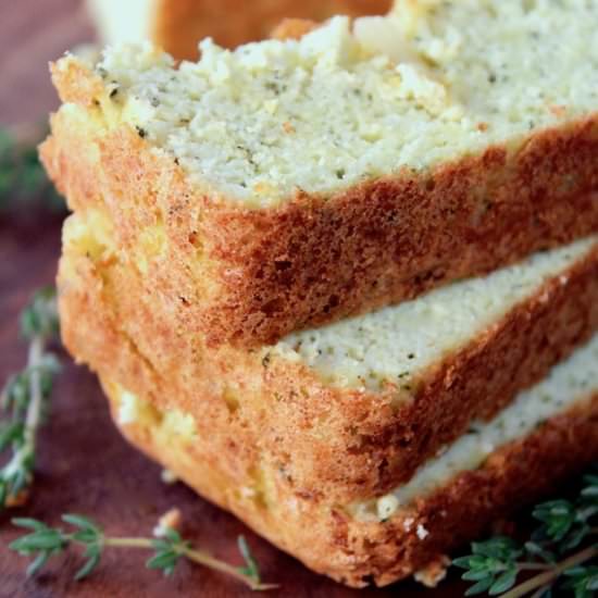 Cauliflower Bread with Gruyère