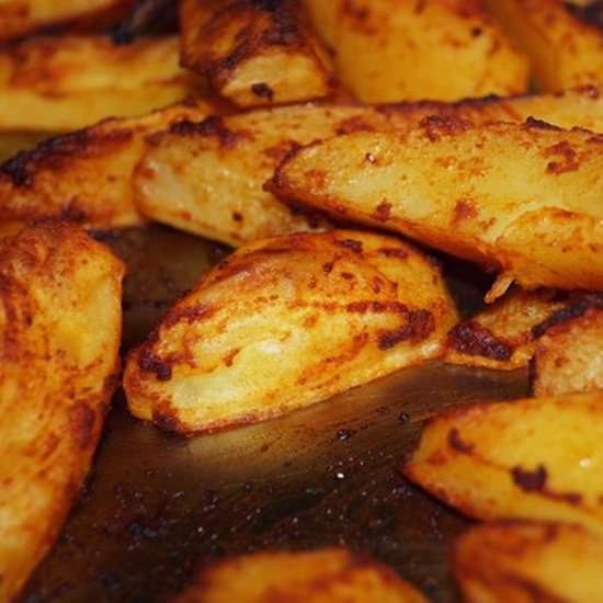 Smoky & Spicy Roasted Potatoes