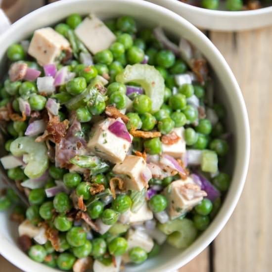 Creamy Pea Salad