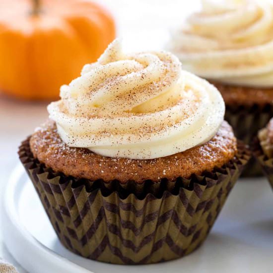 Pumpkin Cupcakes