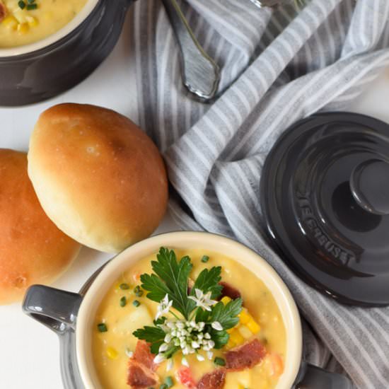 Creamy Homestyle Corn Chowder