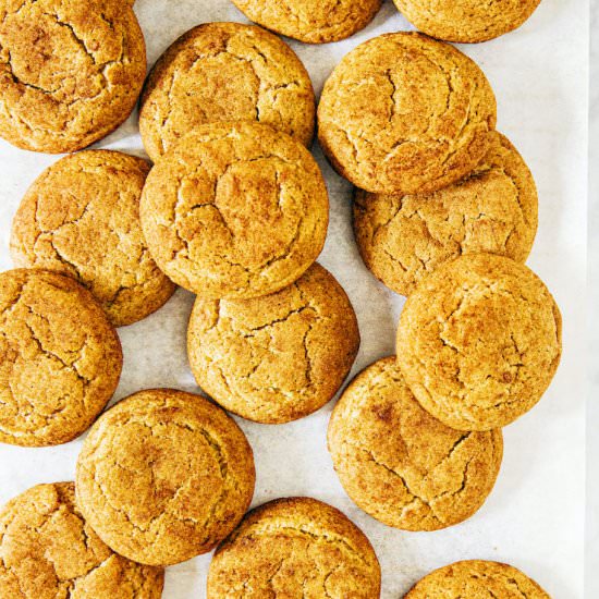 Pumpkin Snickerdoodles