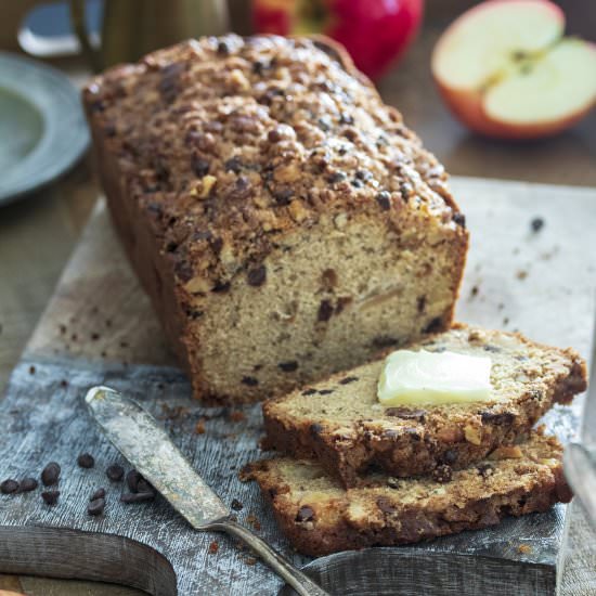 Chocolate Chip Apple Bread