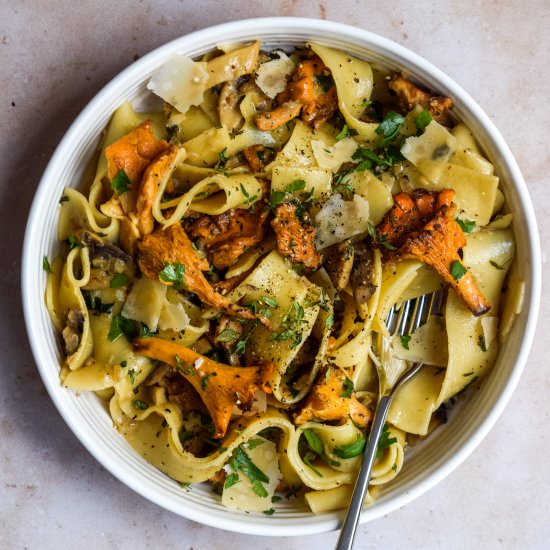 Wild Mushroom Pasta