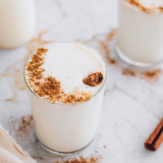 cinnamon horchata milkshake