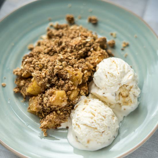 Vegan Apple Crisp