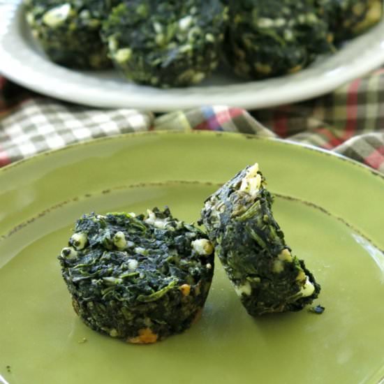 Spinach Feta Egg Muffins