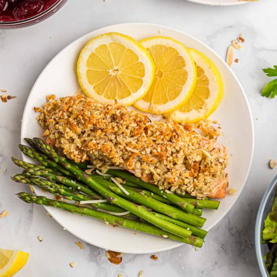 Almond Crusted Salmon