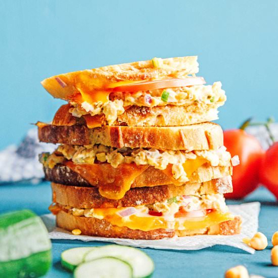 Chickpea Tuna Melt