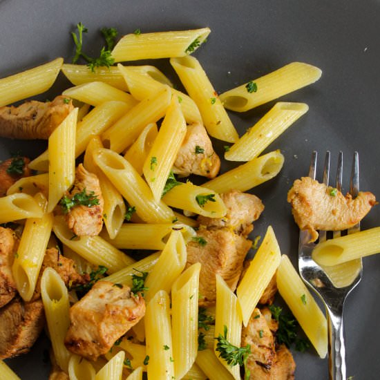 Gluten Free Lemon Chicken Pasta