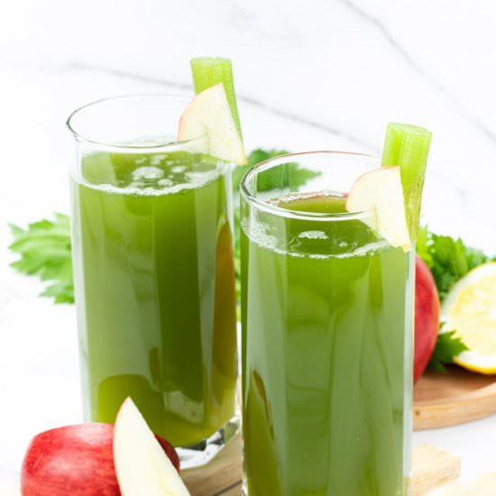 Healthy Apple Celery Juice