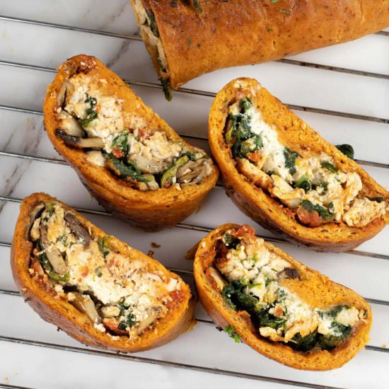 Healthy Chicken Stromboli Recipe