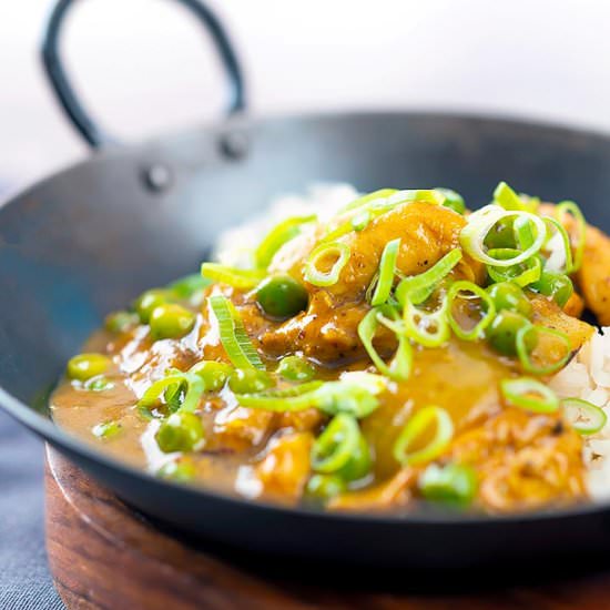 Chinese Takeaway Chicken Curry