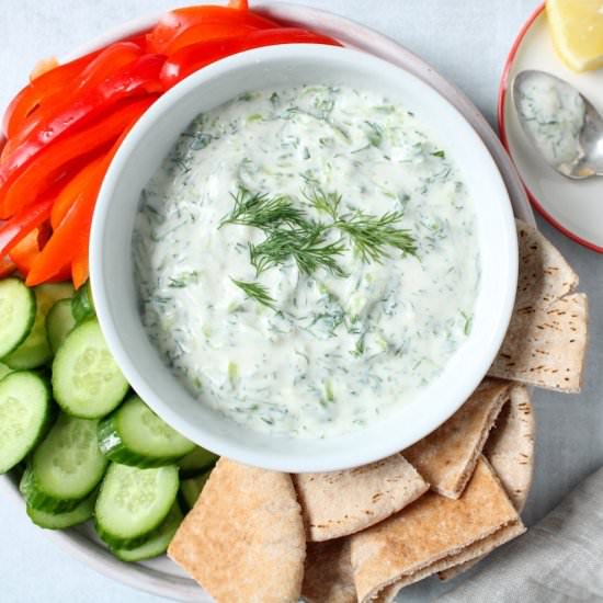 Vegan Tzatziki – Easy