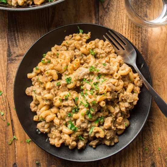 Vegan Hamburger Helper