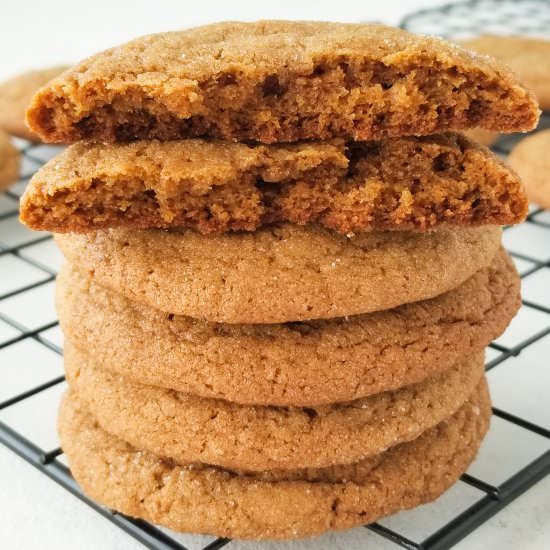 chewy molasses cookies