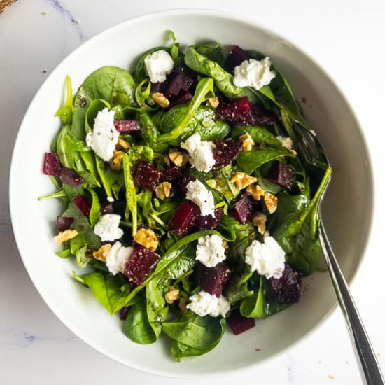 Beet and Goat Cheese Salad
