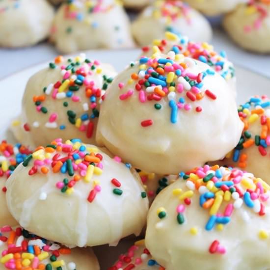 Italian Sprinkle Cookies