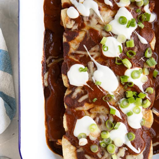 Chicken Enchiladas