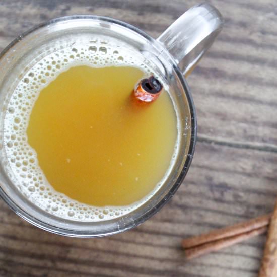 Bourbon Apple Cider Cocktail