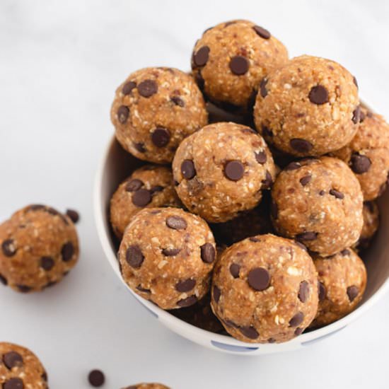 No-Bake Cookie Dough Bites