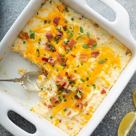 Mashed Cauliflower Casserole